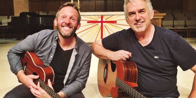 Andrew Greer, left, and Wayne