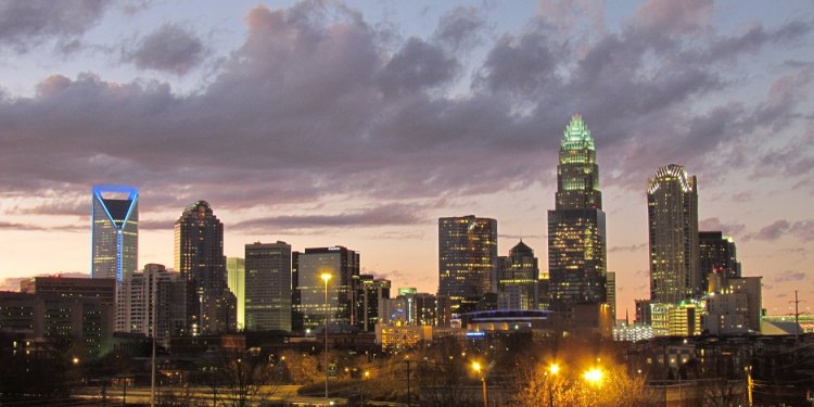 Uptown Charlotte Skyline
