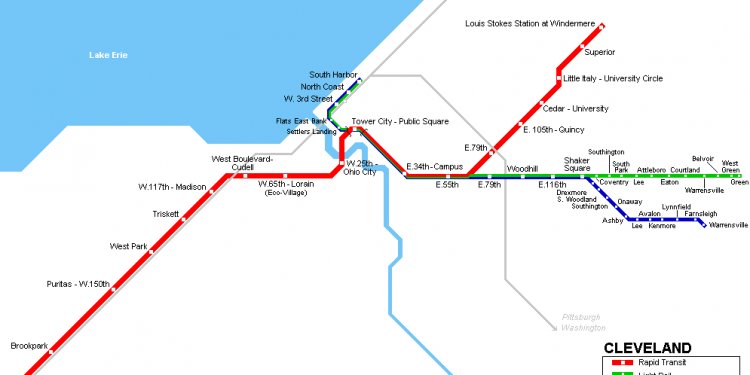 Cleveland Metro system