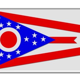 The Ohio state flag